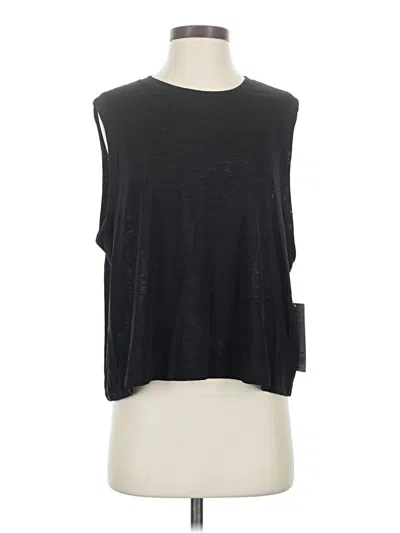 Athleta Sleeveless T-shirt In Black