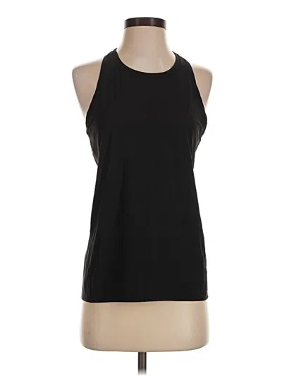 Pre-owned Athleta Sleeveless T-shirt In Black