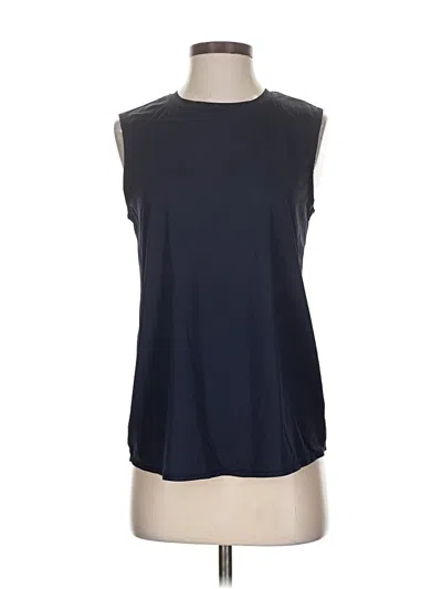 Pre-owned Athleta Sleeveless T-shirt In Blue