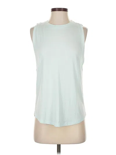 Pre-owned Athleta Sleeveless T-shirt In Blue