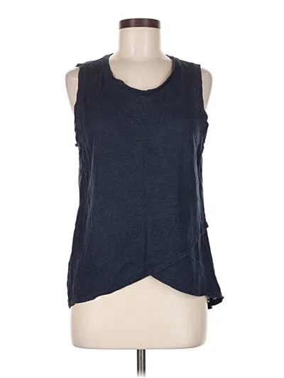 Pre-owned Athleta Sleeveless T-shirt In Blue
