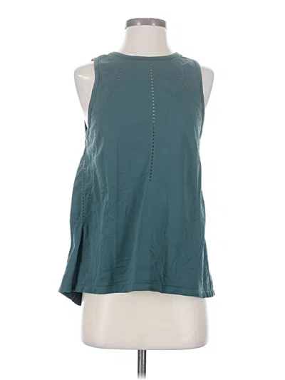 Pre-owned Athleta Sleeveless T-shirt In Blue