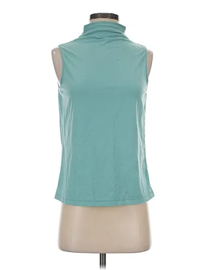 Pre-owned Athleta Sleeveless T-shirt In Blue