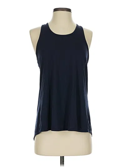 Pre-owned Athleta Sleeveless T-shirt In Blue