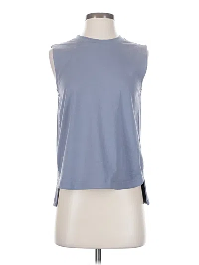 Pre-owned Athleta Sleeveless T-shirt In Blue