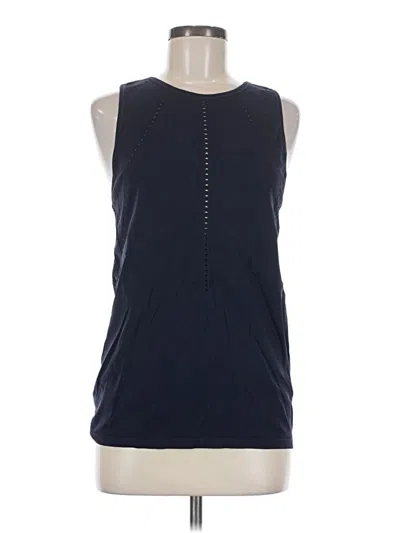 Pre-owned Athleta Sleeveless T-shirt In Blue
