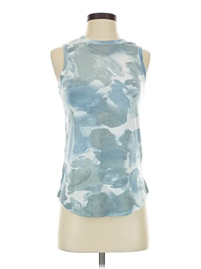 Pre-owned Athleta Sleeveless T-shirt In Blue