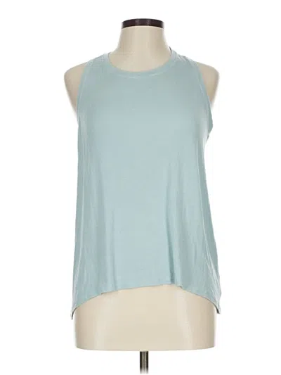 Pre-owned Athleta Sleeveless T-shirt In Blue