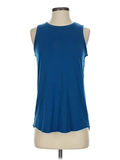 Pre-owned Athleta Sleeveless T-shirt In Blue