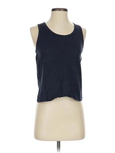 Pre-owned Athleta Sleeveless T-shirt In Blue