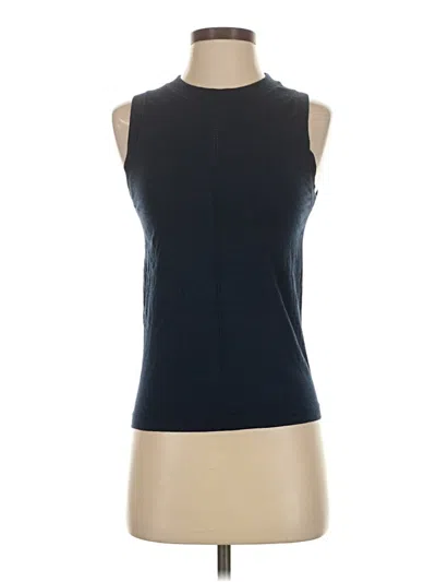 Pre-owned Athleta Sleeveless T-shirt In Blue