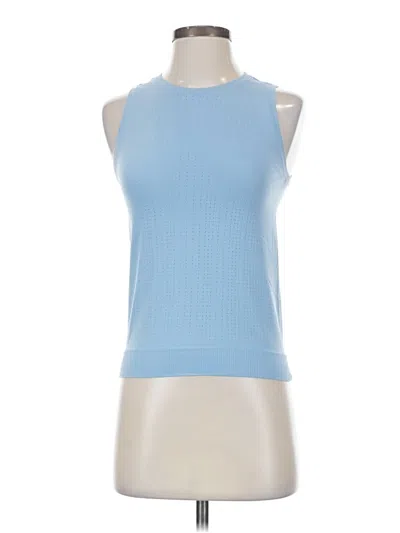 Pre-owned Athleta Sleeveless T-shirt In Blue