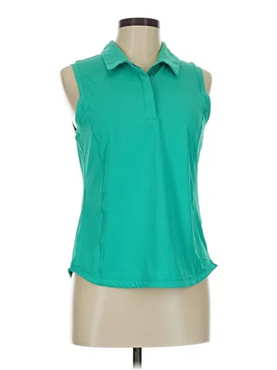 Pre-owned Athleta Sleeveless T-shirt In Blue