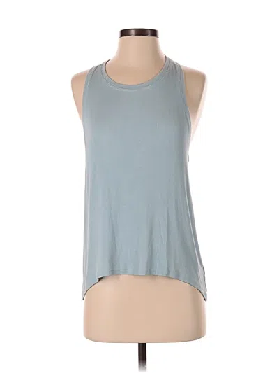 Pre-owned Athleta Sleeveless T-shirt In Blue