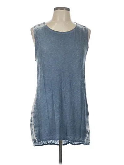 Pre-owned Athleta Sleeveless T-shirt In Blue