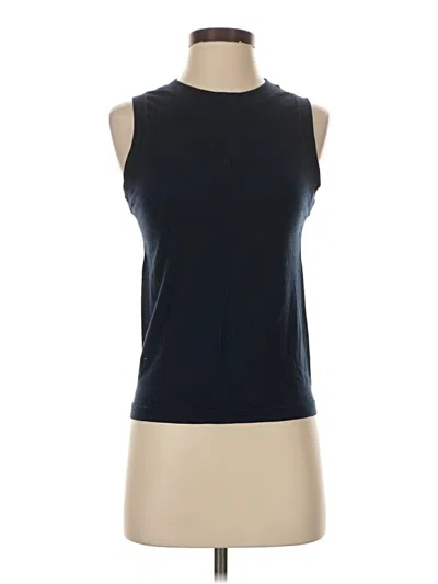 Pre-owned Athleta Sleeveless T-shirt In Blue