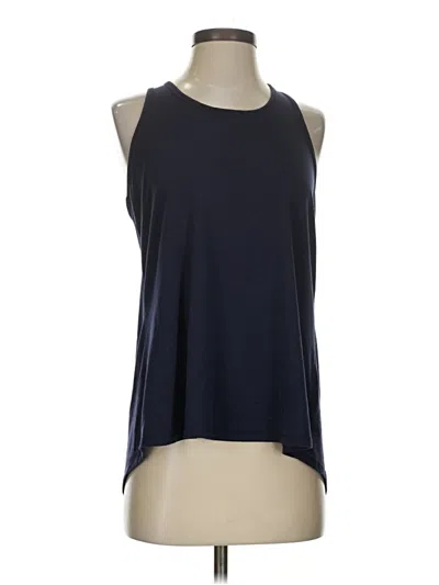 Pre-owned Athleta Sleeveless T-shirt In Blue