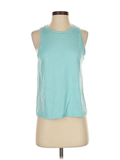 Pre-owned Athleta Sleeveless T-shirt In Blue