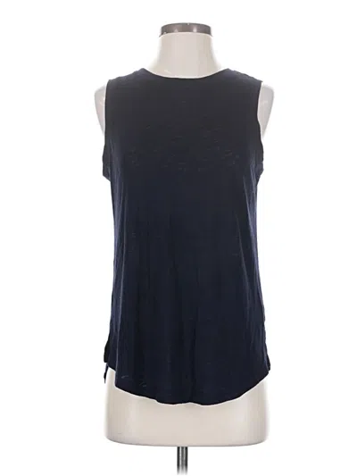 Pre-owned Athleta Sleeveless T-shirt In Blue