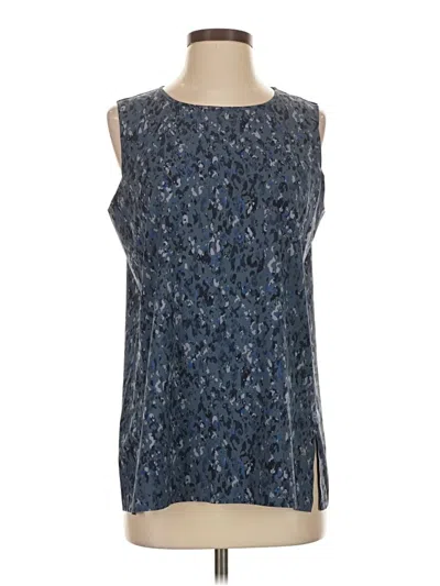 Pre-owned Athleta Sleeveless T-shirt In Blue