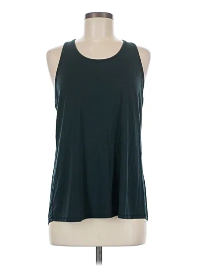 Pre-owned Athleta Sleeveless T-shirt In Blue