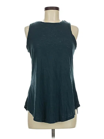 Pre-owned Athleta Sleeveless T-shirt In Blue