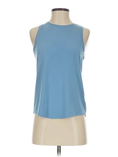 Pre-owned Athleta Sleeveless T-shirt In Blue