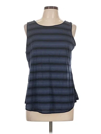 Pre-owned Athleta Sleeveless T-shirt In Blue