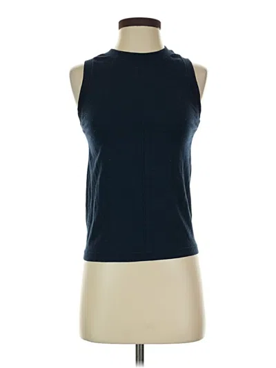 Pre-owned Athleta Sleeveless T-shirt In Blue
