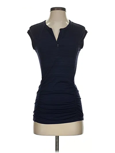 Pre-owned Athleta Sleeveless T-shirt In Blue