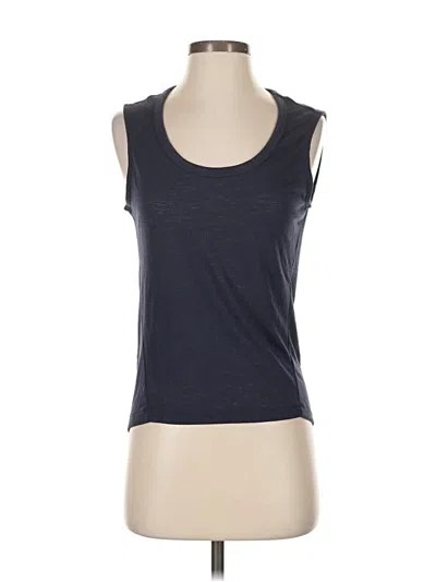 Pre-owned Athleta Sleeveless T-shirt In Blue