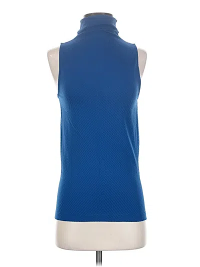 Pre-owned Athleta Sleeveless T-shirt In Blue