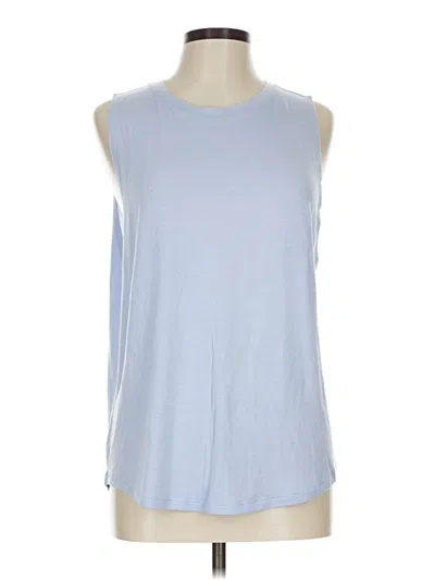 Pre-owned Athleta Sleeveless T-shirt In Blue