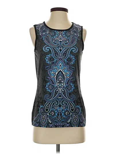 Pre-owned Athleta Sleeveless T-shirt In Blue