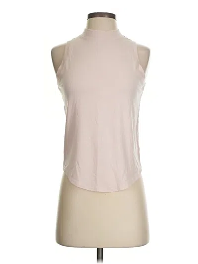 Pre-owned Athleta Sleeveless T-shirt In Brown