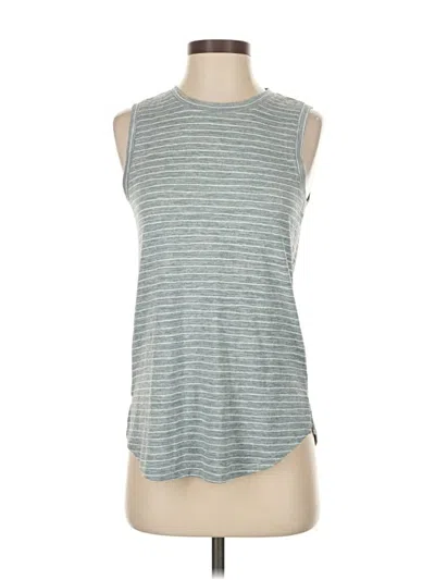 Pre-owned Athleta Sleeveless T-shirt In Gray