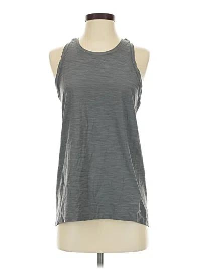 Pre-owned Athleta Sleeveless T-shirt In Gray