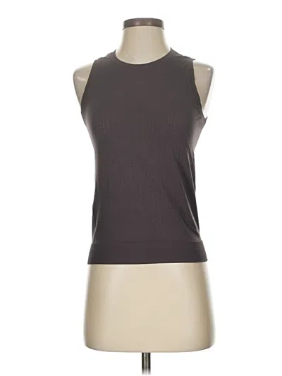 Pre-owned Athleta Sleeveless T-shirt In Gray