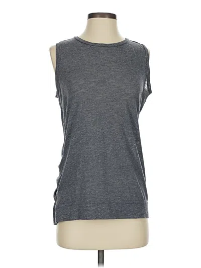 Pre-owned Athleta Sleeveless T-shirt In Gray