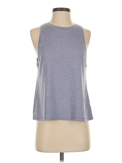 Pre-owned Athleta Sleeveless T-shirt In Gray