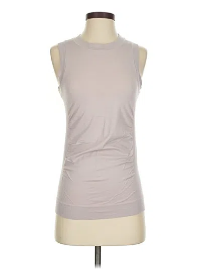 Pre-owned Athleta Sleeveless T-shirt In Gray
