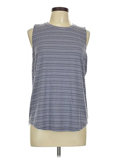 Pre-owned Athleta Sleeveless T-shirt In Gray