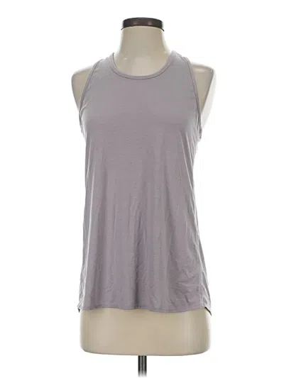 Pre-owned Athleta Sleeveless T-shirt In Gray