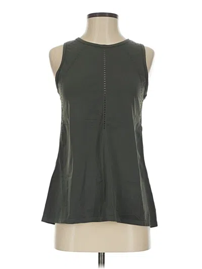 Pre-owned Athleta Sleeveless T-shirt In Gray