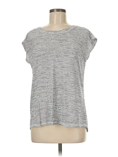 Pre-owned Athleta Sleeveless T-shirt In Gray