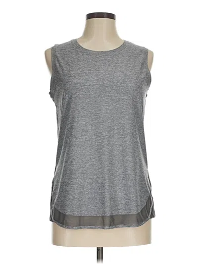 Pre-owned Athleta Sleeveless T-shirt In Gray
