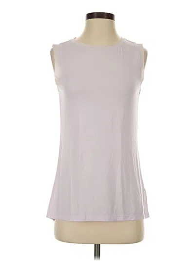 Pre-owned Athleta Sleeveless T-shirt In Gray