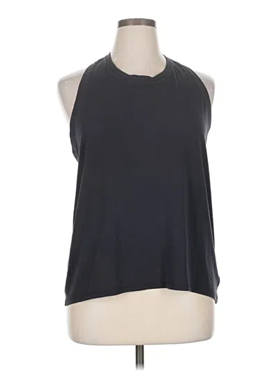 Pre-owned Athleta Sleeveless T-shirt In Gray