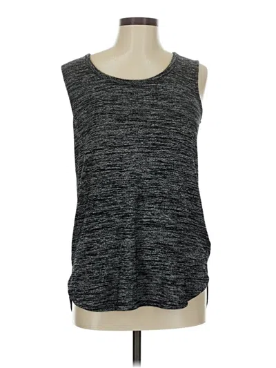 Pre-owned Athleta Sleeveless T-shirt In Gray