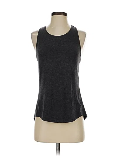 Pre-owned Athleta Sleeveless T-shirt In Gray